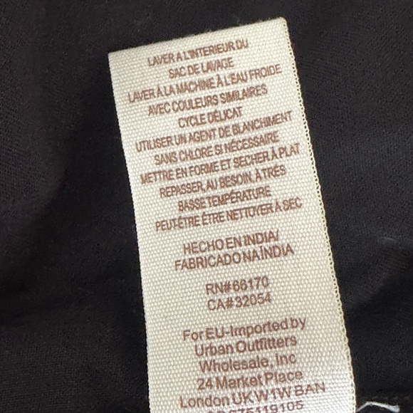 Free People Rhiannon Embroidered Mini Boho Dress Open Back Extra Small NWT - Picture 9 of 9